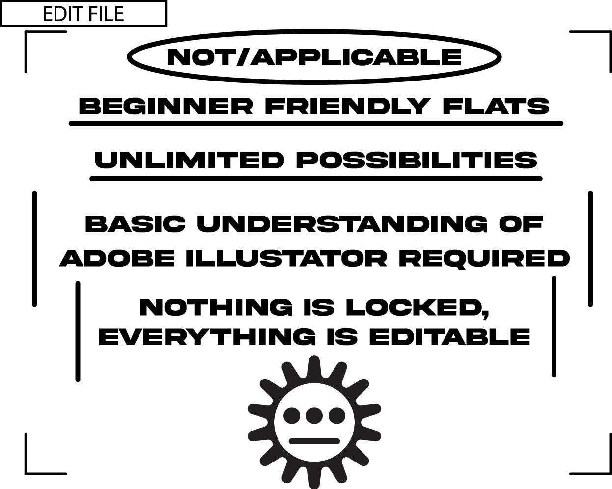 Adobe Illustrator Flat pack - Starting Basic